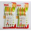Bộ năm thìa mềm NUK - Set