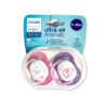 Ty giả Philips Avent thông khí hình thú bé gái 6-18M - Vỉ