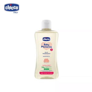 Dầu massage Chicco chiết xuất hạt bông 0M+ 200ml - Chai