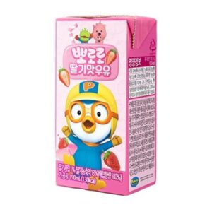 Sữa nước Pororo Hàn Quốc vị dâu 190ml - Hộp