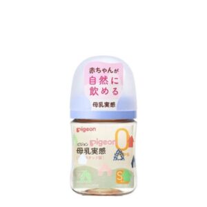 Bình sữa Pigeon Nhật Bản PPSU Plus thế hệ III hình ngôi nhà 160ml (0M+) - Cái