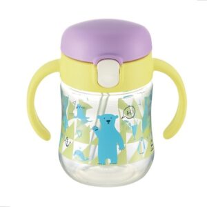 Bình tập uống Richell 2 in 1 200ml màu vàng - Chiếc