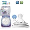 Núm ty Philips Avent silicone số 2 1m+ - set 2
