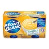Váng Sữa Mont Blanc vị Vani (4x125g) - Vỉ
