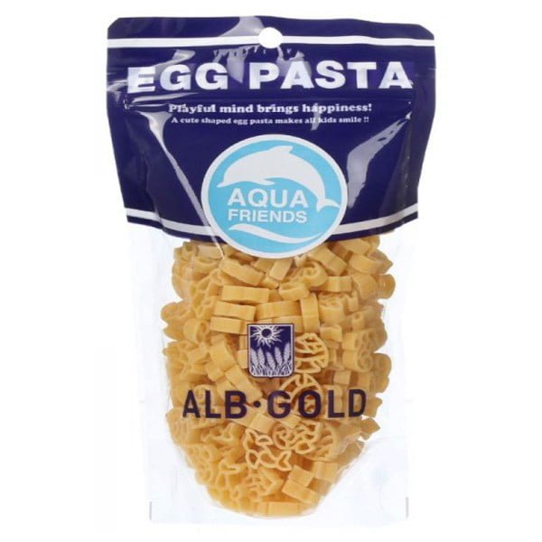 Nui trứng Egg Pasta hình cá heo 90g
