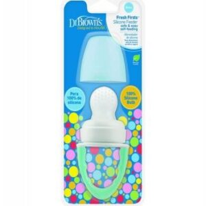 Túi nhai ăn dặm bằng silicone Dr Brown's - màu Ghi - Chiếc