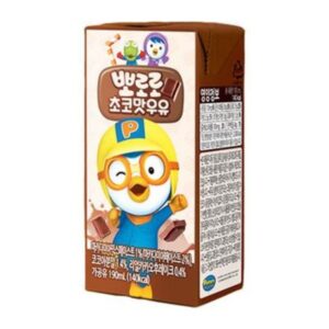 Sữa nước Pororo Hàn Quốc vị socola 190ml - Hộp