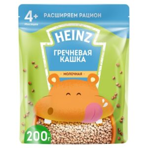 Bột ăn dặm Heinz Nga vị kiều mạch, sữa 200g - Gói