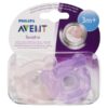 Ty giả Philip Avent Silicone 3M (set đôi)
