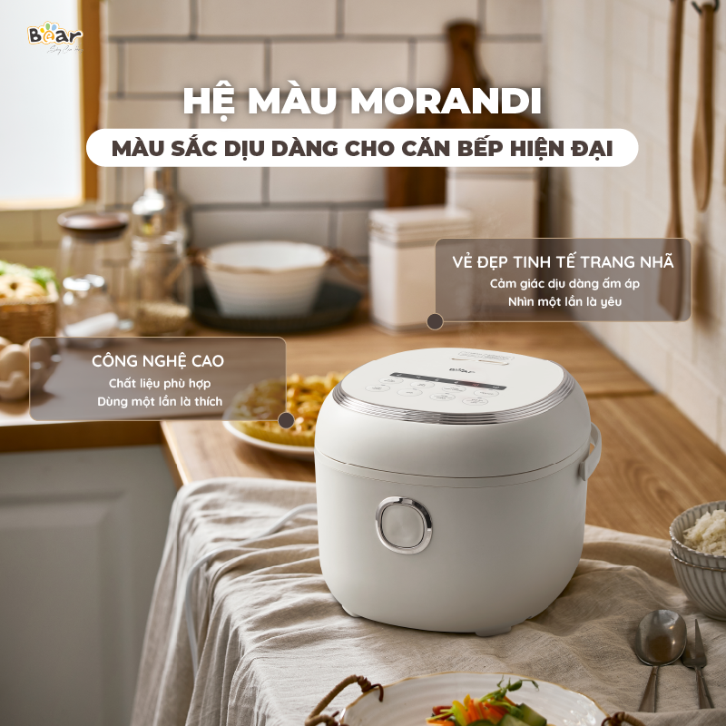 Nồi cơm điện Bear SB-NC30A - Tiếng Việt - Ảnh 2