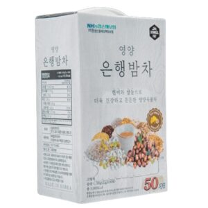 Bột ngũ cốc dinh dưỡng ngân hạnh hạt dẻ Hàn Quốc 22g x 50 túi (5Y ) (Hộp)