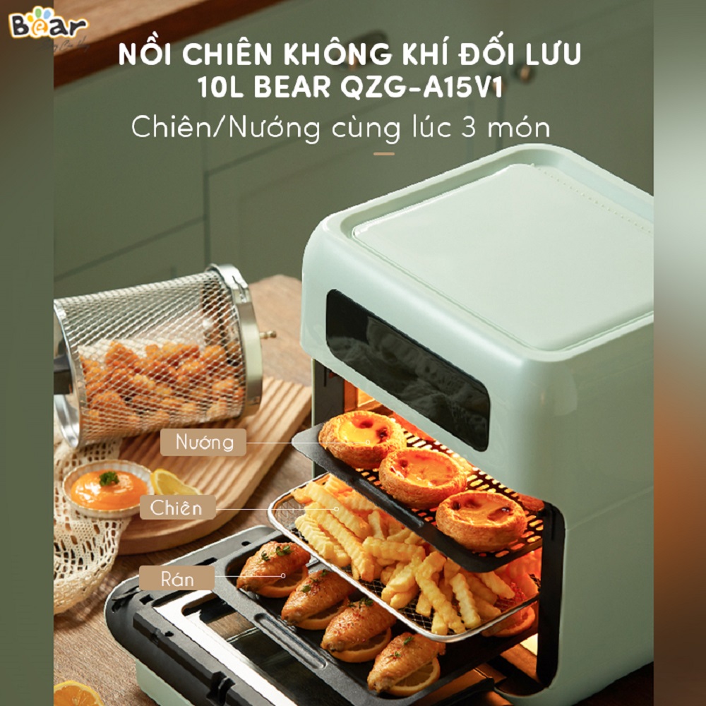 Nồi chiên không khí Bear Model: QZG- A15V1 - Ảnh 6