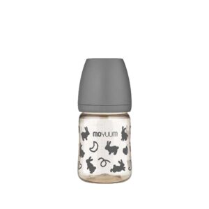 Bình sữa Moyuum Premium PPSU - 170ml - Bản thỏ đen