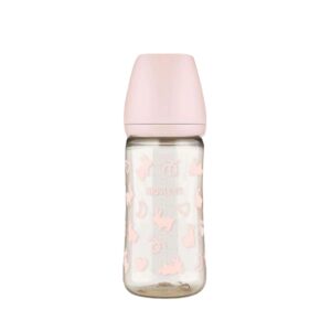 Bình sữa Moyuum Premium PPSU - 270ml - Bản thỏ hồng