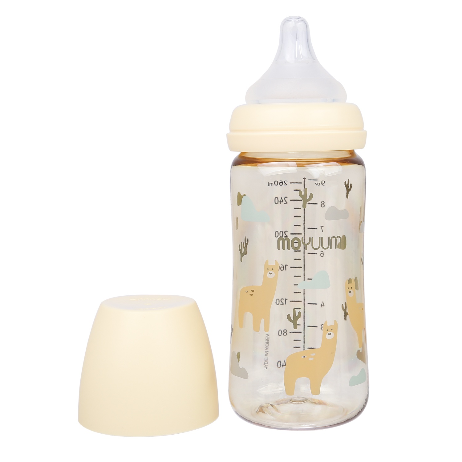 Bình sữa Moyuum Premium PPSU - 270ml - Bản lạc đà - Ảnh 3