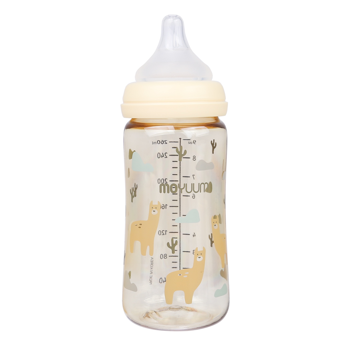 Bình sữa Moyuum Premium PPSU - 270ml - Bản lạc đà - Ảnh 2