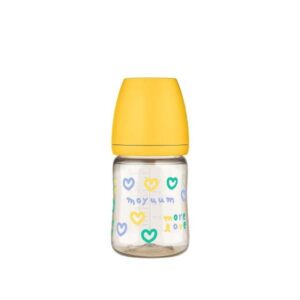 Bình sữa Moyuum Premium PPSU - 170ml - Bản trái tim vàng