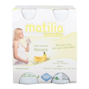 Sữa bầu Matilia vị chuối 200ml (lốc 4 hộp)