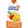 Hoa quả nghiền Agusha vị táo, lê, chuối và xoài 6M 90g