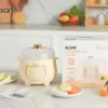 Nồi nấu chậm Misan không kèm xửng hấp 1L (màu vàng)