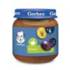 Mận đen nghiền Gerber hỗ trợ tiêu hoá, táo bón 4M