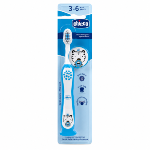 Bàn chải Chicco hổ xanh 3-6 year