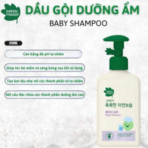 Dầu Gội Dưỡng Ẩm Cho Bé Greenfinger ChokChok Natural 320ml