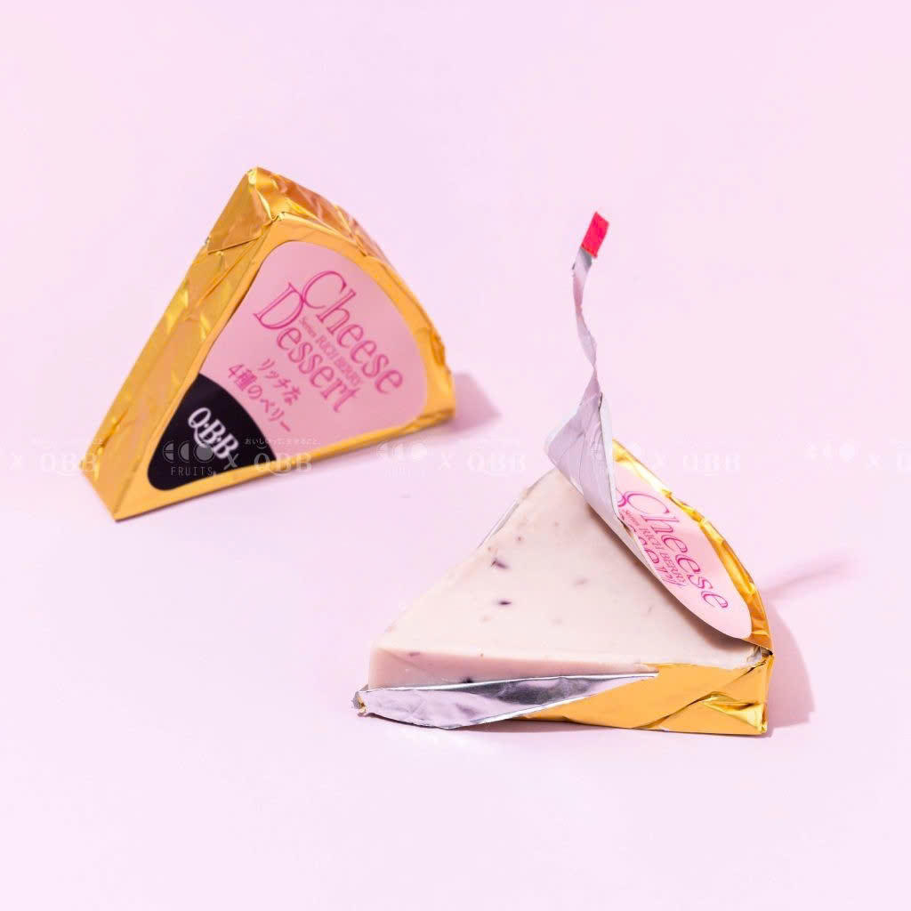 Phô mai QBB vị dâu, mâm xôi, việt quất (6x15g) mẫu mới - Ảnh 3