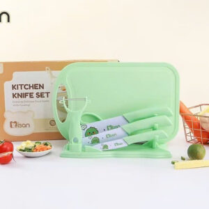 Bộ Dao Thớt Kéo 7 Chi Tiết Misan Cao Cấp