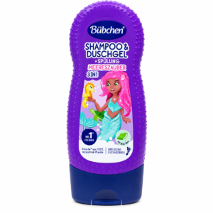 Sữa tắm dầu gội Bubchen nàng tiên cá 3in1 - 230ml (3Y)